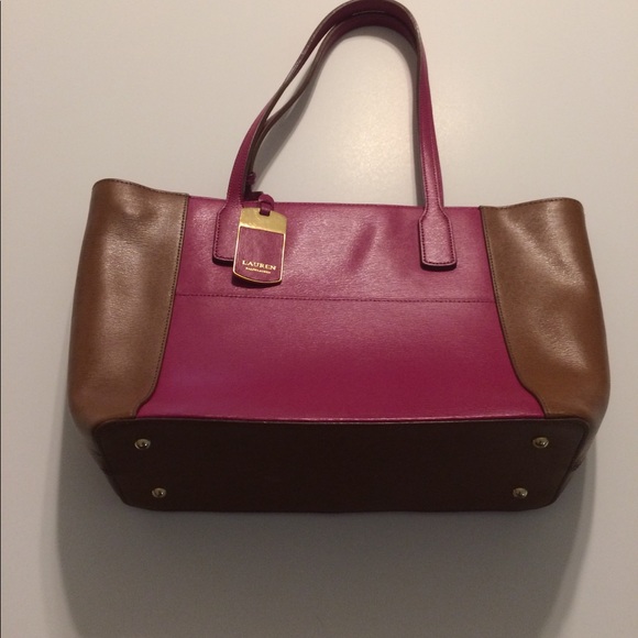 Lauren Ralph Lauren purse, double strap bag - Picture 6 of 10